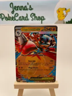 Mega Lucario EX (113/217) - Ascended Heroes - Pokemon TCG - NM - Image 1