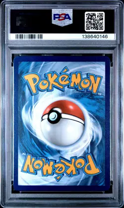 2021 POKEMON SWORD & SHIELD FUSION STRIKE #114 FULL ART/MEW VMAX PSA 8 - Image 2