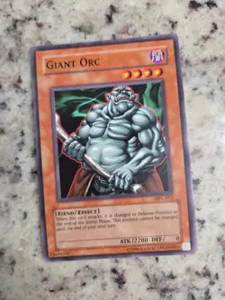 Yu-Gi-Oh! 1996 1st Edition Giant Orc MFC-012 - Image 1