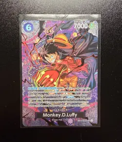 Bandai One Piece Monkey D. Luffy SP Alt Art Holo ST26-005 - Image 1