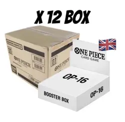 One Piece OP16 Sealed Case 12 Booster Box English - Preorder UK 12th June 2026 - Image 1