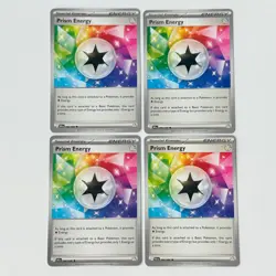 4x Prism Energy 086/086 x4 - Black Bolt - Pokemon Playset NM - Image 1