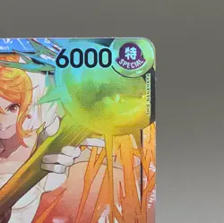 Bandai One Piece CCG Nami OP15-086 SR Character Alt Art Holo EN 6000 Power - Image 2