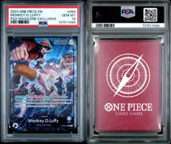 2024 ONE PIECE PROMOS PSA MAGAZINE EXCLUSIVE #060 MONKEY D. LUFFY PSA 10 - Image 2