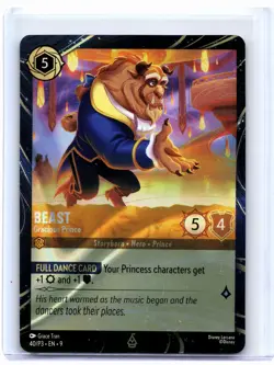 2025 Disney Lorcana—Beast - Gracious Prince #40/P3 Promo 3—Special Foil - Image 1