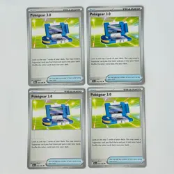 4x Pokegear 3.0 - 084/086 - x4 Playset Item Pokemon S&V Black Bolt - NM - Image 1