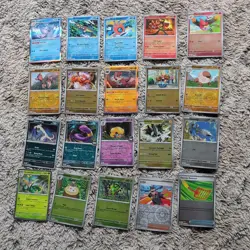 POKEMON CARDS - DESTINED RIVALS LOT - HOLO AND REVERSE HOLO - Image 1