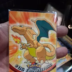 Charizard #6 and #5 Charmeleon MINT 1999 Topps Pokemon TV Animation LOW POP - Image 3