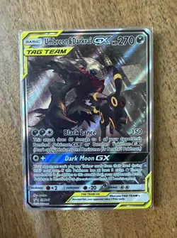 Pokemon TCG Umbreon & Darkrai GX SM241 Sun & Moon Promo Card NM Condition - Image 1