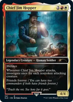 Chief Jim Hopper - Near Mint MTG Secret Lair - Image 1