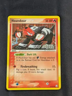 Pokemon TCG Houndour 60/109 Team Rocket Returns Reverse Holo, Vintage, LP! - Image 1
