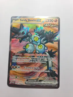 Sandy Shocks ex 228/182 SV04: Paradox Rift Holo Near Mint Nm Pokemon Tcg - Image 1