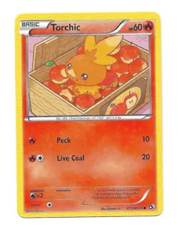 Torchic RC5/RC25 Legendary Treasures: Radiant Collection Holo Pokemon - TCG - NM - Image 1