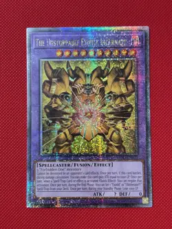 Yugioh! The Unstoppable Exodia Incarnate INFO-EN033 Quarter Century QCSR NM - Image 1