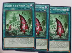 Yugioh Terrors in the Hidden City X3 Common MP23-EN206 1st Ed Near Mint Playset - Image 1