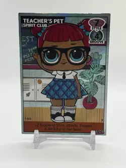 LOL Surprise! Dance Off #1-155 Teacher's Spirit Pet Club Rare Card - Image 1