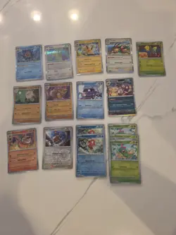 Pokemon TCG Card Lot - 16x 151 REVERSE Holo & HOLO - All NM - Couple duplicates - Image 1