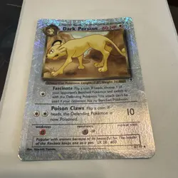 Pokemon Card - Dark Persian - Legendary Collection 6/110 Reverse Holo Rare LP - Image 1
