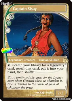 Captain Sisay (Future Sight) EN [MB2 - 250] - NM [Foil] TCG MTG - Image 1