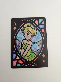 Disney Tenyo 2021 Playing Card Stained Glass Tinkerbell - Image 1