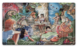 O-P Family Playing Field Mat Trading Card Game CCG Playmat Deskmat Mousepad - Image 1