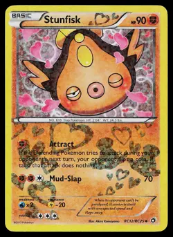 Pokemon Card - Stunfisk Legendary Treasures: Radiant Collection RC12/RC25 Holo - Image 1