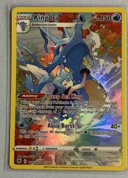Kingdra TG03/TG30 Holo Astral Radiance Trainer Gallery Pokemon NM - Image 1