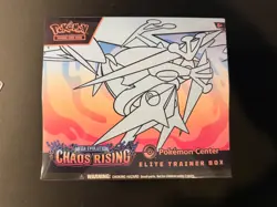 Chaos Rising Pokemon Center Elite Trainer Box (Sealed) - Image 1