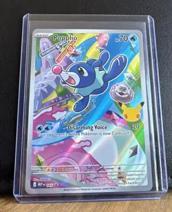 Popplio - 045 #45 (Holo) (NM) ME: Mega Evolution Promo MEP Pokemon - Image 1