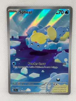 Pokemon Surging Sparks - Spheal 199/191 - Illustration Rare - NM/M Condition - Image 1