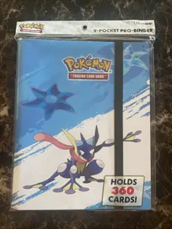 Pokemon Greninja 9 Pocket Ultra Pro Binder - Image 1