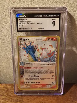 Pokemon EX Holon Phantoms - Kingdra 10/110 Holo Rare CGC 9 MINT - Image 3