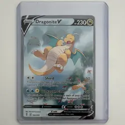 The Pokemon Company Dragonite V 192/203 Evolving Skies Alt Full Art Holo UR EN - Image 1