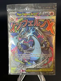 Pokemon Phantasmal Flames UPC Mega Charizard X & Oricorio ex SEALED Promo #23 - Image 1
