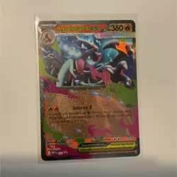 Mega Charizard X EX 029 Mega Evolution Promo Full Art Holo Pokemon TCG - Image 1