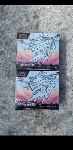 Pokemon TCG: Chaos Rising Pokemon Center Elite Trainer Box PKC ETB - Sealed x2 - Image 5