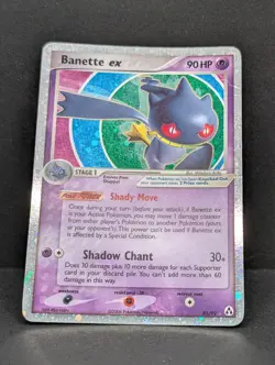 Banette ex 85/92 Legend Maker Holo Ultra Rare Pokemon TCG Nintendo MP - Image 3