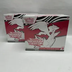 Pokemon White Flare SEALED Elite Trainer Box ETB (x2) BRAND NEW - Image 1