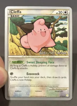 Pokemon Cleffa 17/123 2011 World Championships David Cohen NM - Image 1