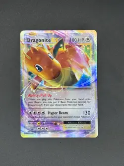 The Pokemon Company Dragonite ex 72/108 Ultra Rare Holo EN 2016 - Image 1