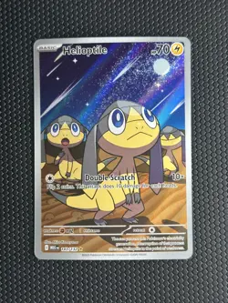 Helioptile 143/132 - Pokemon TCG - Mega Evolution Illustration Rare Holo - Image 1