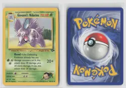 Giovanni's Nidorino #45/132 Gym Challenge Uncommon Pokemon TCG LP - Image 3