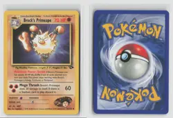 Brock's Primeape #35/132 Gym Challenge Uncommon Pokemon TCG LP - Image 3