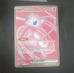 Pokemon Mew ex 193/165 SV Scarlet & Violet 151 Ultra Rare Holo Full Art - Image 1