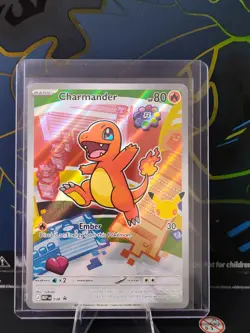 Pokemon First Partner Illustration Collection MEP Charmander - Image 1