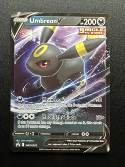 Umbreon V SWSH203 SWSH: Sword & Shield Promo Cards Holo 2022 Pokemon Card NM - Image 1