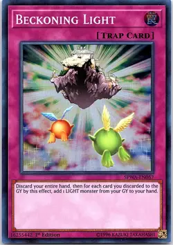 Yugioh: Beckoning Light - SPWA-EN057 - Super Rare - 1st Edition - NM - Image 1