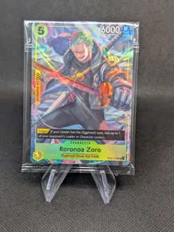 One Piece Roronoa Zoro OP07-113 Promo Sealed - Image 1
