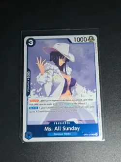 Ms. All Sunday OP01-079 Rare Romance Dawn One Piece Near Mint - Image 1