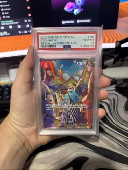 One Piece Uso-Hachi Royal Blood English Character Alt Art ST18-001 PSA 10 GM TCG - Image 1